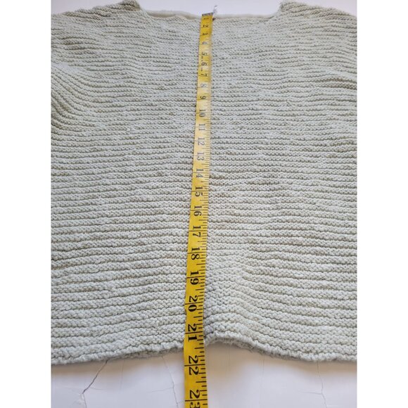 NWT Free People Light Green Chucky Knit Dolman Sleeve Oversized Sweater Size M - Picture 11 of 13